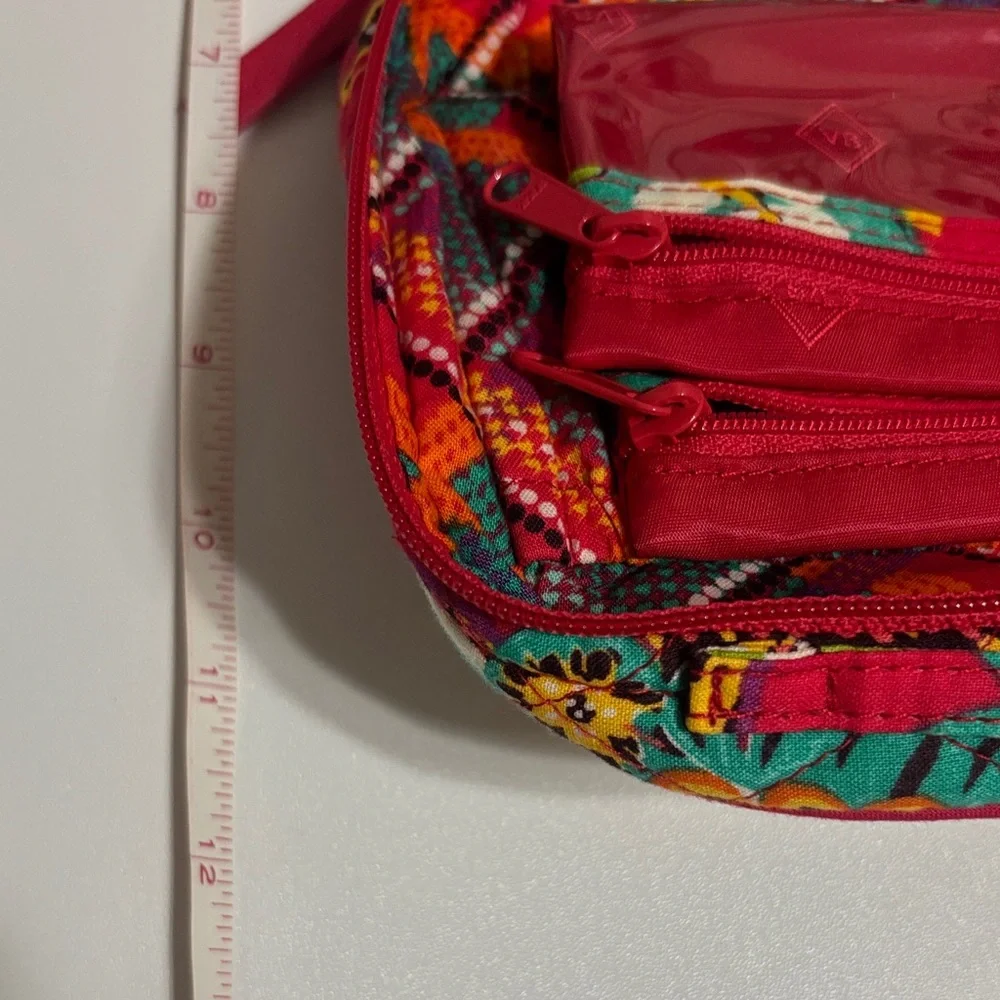 Vera Bradley Rumba print Vivian hobo bag and small Cosmetic Pouch